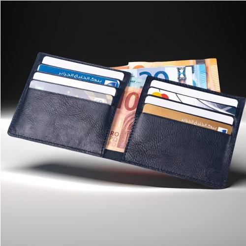 Portefeuille 8 Cartes en Cuir