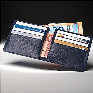 Portefeuille 8 Cartes en Cuir