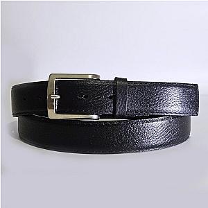 Ceinture Homme en Cuir Texturé et Cousu