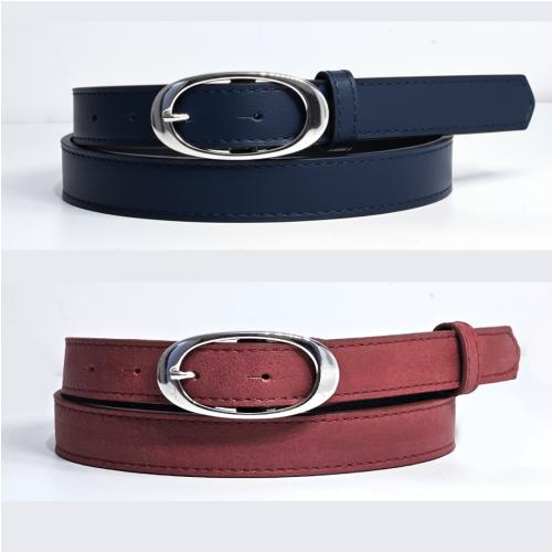 Pack 2 Ceintures Femme en Cuir