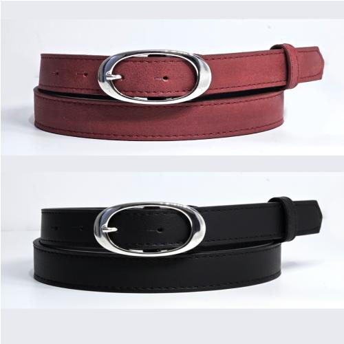 Pack 2 Ceintures Femme en Cuir