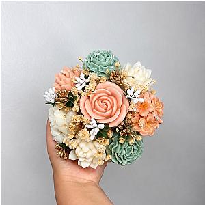 Vase de Fleurs en Bougie Parfumée