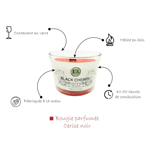 Bougie Parfumée Black Cherry