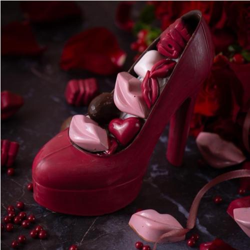 Escarpin en Chocolat