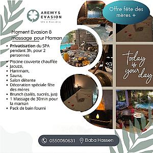 Privatisation Spa & Massage pour Maman