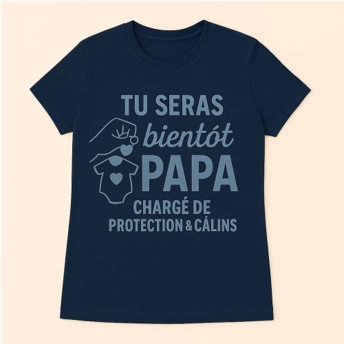 T-shirt Naissance Papa