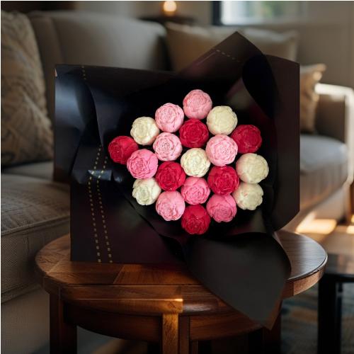 Grand Bouquet de Roses en Chocolat