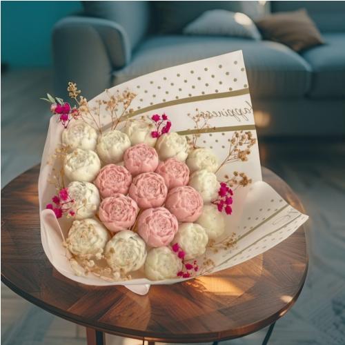 Grand Bouquet de Roses en Chocolat