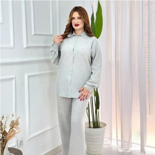 Ensemble en Lin avec Poignée