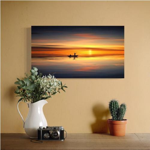 Tableau Coucher de Soleil sur Toile
