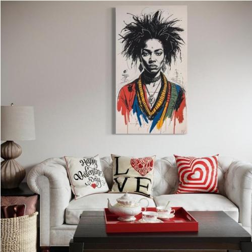 Tableau Esprit Libre Imprimé sur Toile