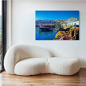 Tableau Port d'Alger sur Toile