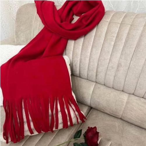 Écharpe Rouge – Élégante & intemporelle