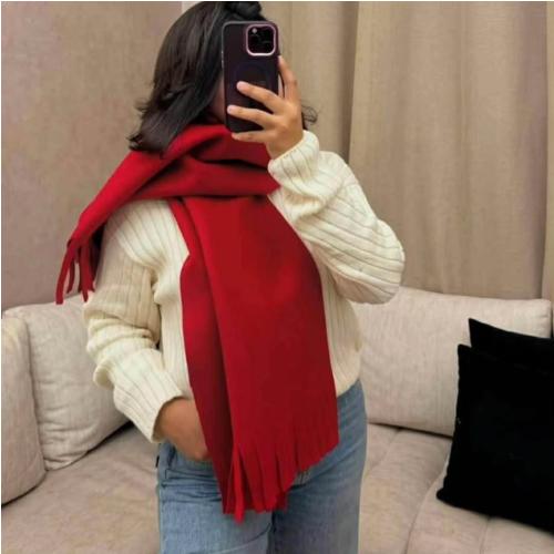 Écharpe Rouge – Élégante & intemporelle