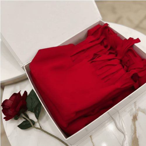 Écharpe Rouge – Élégante & intemporelle