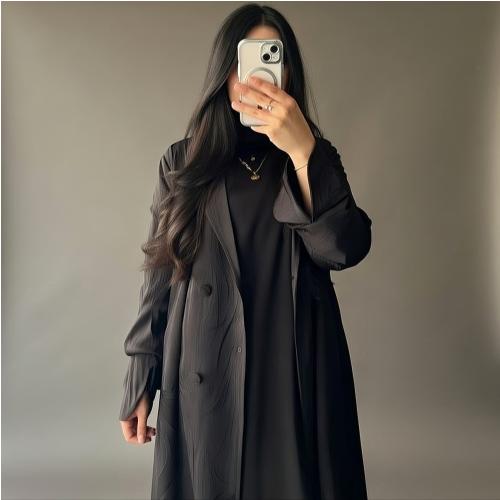 Abaya & sous Abaya en Jacquard