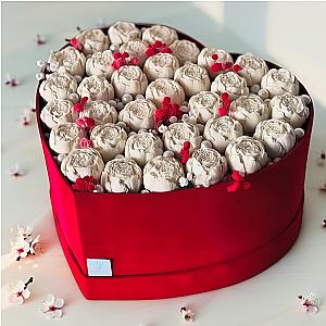 Box de Roses en Chocolat